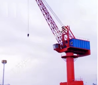 Портальных кранов с прямой стрелой