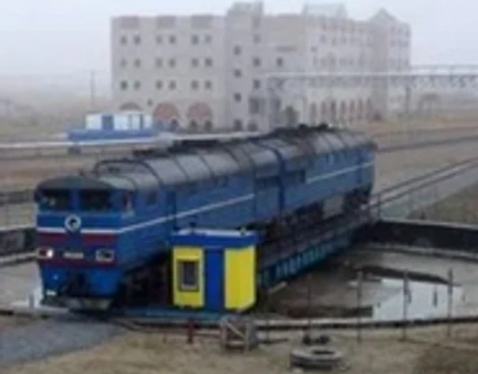 Поворотный круг для тепловозов